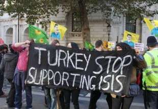 تظاهرات کرد ها در لندن علیه داعش