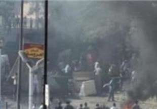 درگيري پليس با هواداران تيم زمالک قاهره