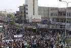 تظاهرات ضخمة باليمن تنديدا بالعدوان السعودي