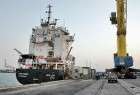 Iran aid ship cruising in Indian Ocean