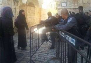 الکیان الصهیوني یفرض قیود على دخول المصلین الى القدس المحتلة في شهر رمضان