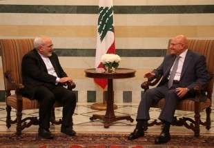 ثبات و پیشرفت کشورها اولویت دیپلماسی ایران در منطقه/ دیدارهای ظریف با مقامات لبنان