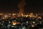 الكيان الصهيوني يقصف غزة جوا وبحرا