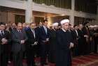 تجدید میثاق مردم سوریه با بشار اسد در نماز عید قربان