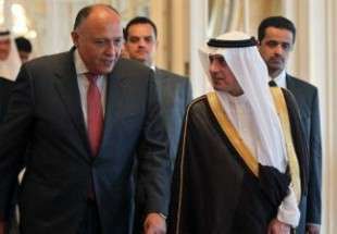 وزير الخارجية السعودي ونظيره المصري