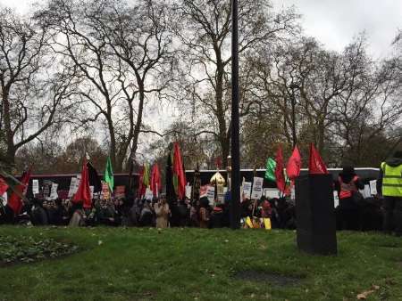 راهپیمایی به مناسبت اربعین حسینی در پایتخت انگلیس
