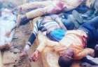 دفن قربانیان جنایت نیجریه در گورهای جمعی