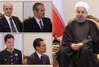 دیدار سفیران جدید چهار کشور با رئیس جمهور