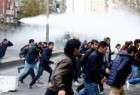درگیری پلیس ترکیه و معترضان در دیار بکر
