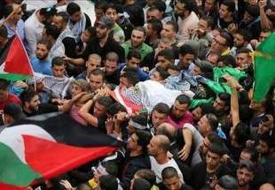 تشییع باشکوه پیکر 14 شهید فلسطینی/ دستور نتانیاهو برای حمله گسترده به شهرهای فلسطینی نشین