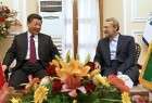 لاریجانی: گسترش روابط با چین برای ایران حائز اهمیت است/ شی جین پینگ: می‌خواهیم شریک غم و شادی یکدیگر باشیم