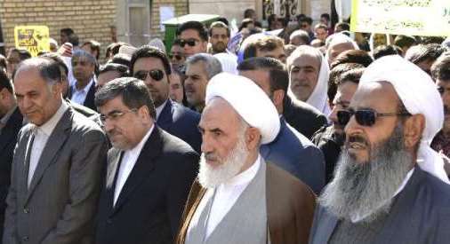 الشيعة والسنة جسدوا الوحدة الاسلامية في مسيرات 22 بهمن