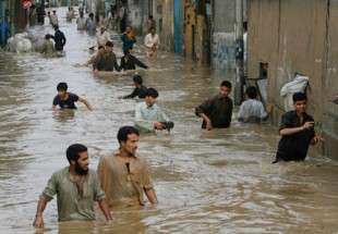 113 کشته و زخمی در سیل پاکستان