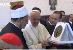ویٹیکن: پاپ فرانسسکو اور شیخ احمد الطیب کی ملاقات  