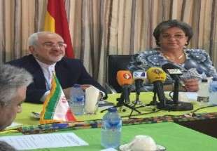 ظریف با وزیر امور خارجه غنا دیدار کرد