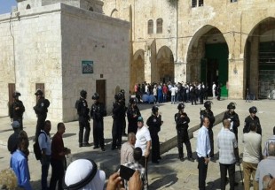 تعرض دوباره شهرک نشینان صهیونیست به مسجد الاقصی/تخریب 8 باب منزل فلسطینیان در الخلیل