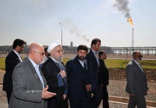 تدشين ثلاث مشاريع نفطية في محافظة خوزستان برعاية رئيس الجمهورية
