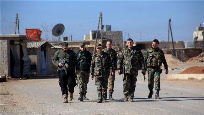 Syrian forces and civilians making headway (photo)  