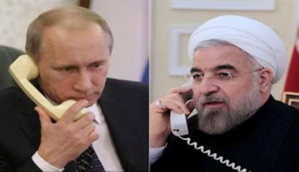 بوتين يهاتف روحاني حول اوضاع المنطقة واستقرار النفط