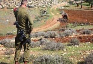 رژیم صهیونیستی زمین های فلسطینی ها در جنوب نابلس را اشغال کرد/نظامیان صهیونیست 8 فلسطینی را دستگیر کردند