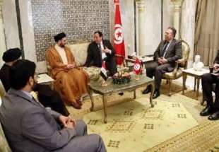 دیدار عمار حکیم با مقامات تونسی