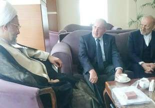دیدار دبیرکل مجمع جهانی تقریب با وزیر اوقاف الجزایر