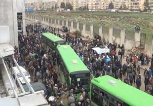 آغاز خروج آخرین گروه از شبه‌نظامیان محله الوعر در حمص