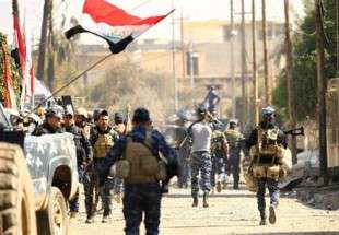تحرير باب السراي بالكامل ورفع العلم العراقي فوقه