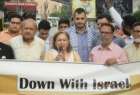 ​تظاهرات اعتراض آمیز مردم پاکستان علیه جنایات رژیم صهیونیستی