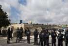 مسجد الاقصی در محاصره 15 هزار نظامی اسرائیلی