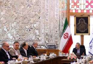 لاريجاني: ايران لن تتوانى في دعم محور المقاومة