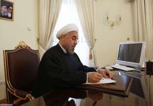 صدر ڈاکتر روحانی کی جانب سے پاکستان کے یوم آزادی پر تہنیتی پیغام