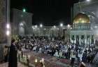 گردهمایی مدافعان مسجد الاقصی در صحن قدس حرم رضوی با حضور علمای اهل سنت