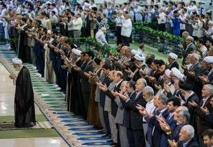 تہران میں عید الاضحیٰ کی نماز کا عظیم الشان اجتماع