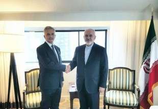 وزيرا خارجية ايران وسويسرا يبحثان العلاقات الثنائية بين البلدين