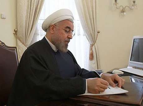 الرئيس روحاني في رسالته يعزي رحيل جلال الطالباني