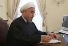الرئيس روحاني في رسالته يعزي رحيل جلال الطالباني