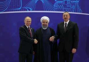 انطلاق القمة الثلاثية بين رؤساء جمهورية ايران وروسيا واذربيجان