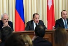 لافروف: اجتماع وزراء خارجية روسيا وتركيا وإيران تحضيرٌ لـ"قمة سوتشي"