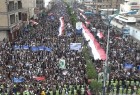 مظاهرات حاشدة في الحديدة اليمنية احتجاجا على حصار العدوان السعودي