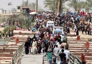 اعادة 1072 أسرة نازحة عراقية الى مناطقها المحررة من داعش