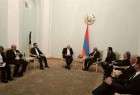 الرئيس الأرميني يؤكد على تنمية العلاقات الشاملة مع ايران