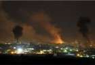 شلیک تانک‌ها و جنگنده‌های اسرائیلی به سمت مواضعی در نوار غزه