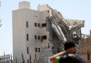 ​حمله جنگنده های سعودی به رادیو و تلویزیون یمن