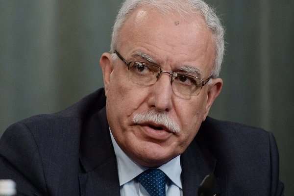 وزير الخارجية الفلسطيني: لن يكون لواشنطن أي دور في عملية السلام