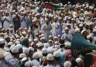 راهپیمایی حمایت از بیت المقدس و ضد آمریکایی در داکا برگزار شد