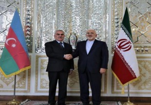 ظريف ورئيس مجلس نخجوان الأعلى يبحثان تعزيز التعاون الثنائي