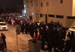 ​تظاهرات مردم بحرین در همبستگی با شیخ «محمود العالی»