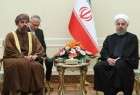 روحاني : ايران عاقدة العزم على تطوير علاقاتها الاخوية مع الدول الاسلامية ومنها عمان