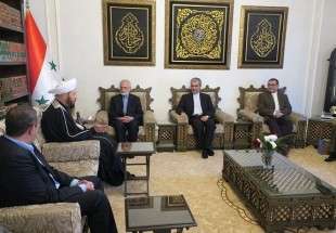 ​کمال خرازی با مفتی اعظم سوریه دیدار کرد